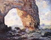 Claude Monet The Manneporte oil on canvas